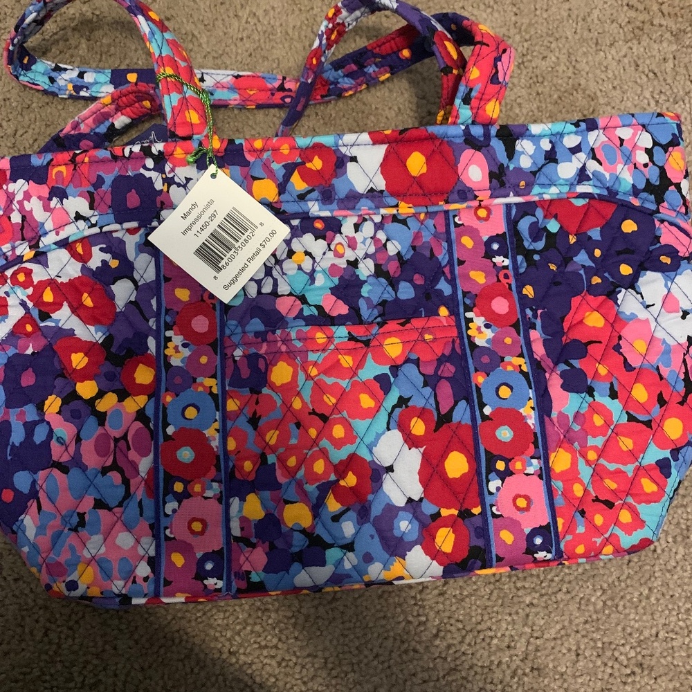 Vera Bradley Tote -Mandy Impressionista